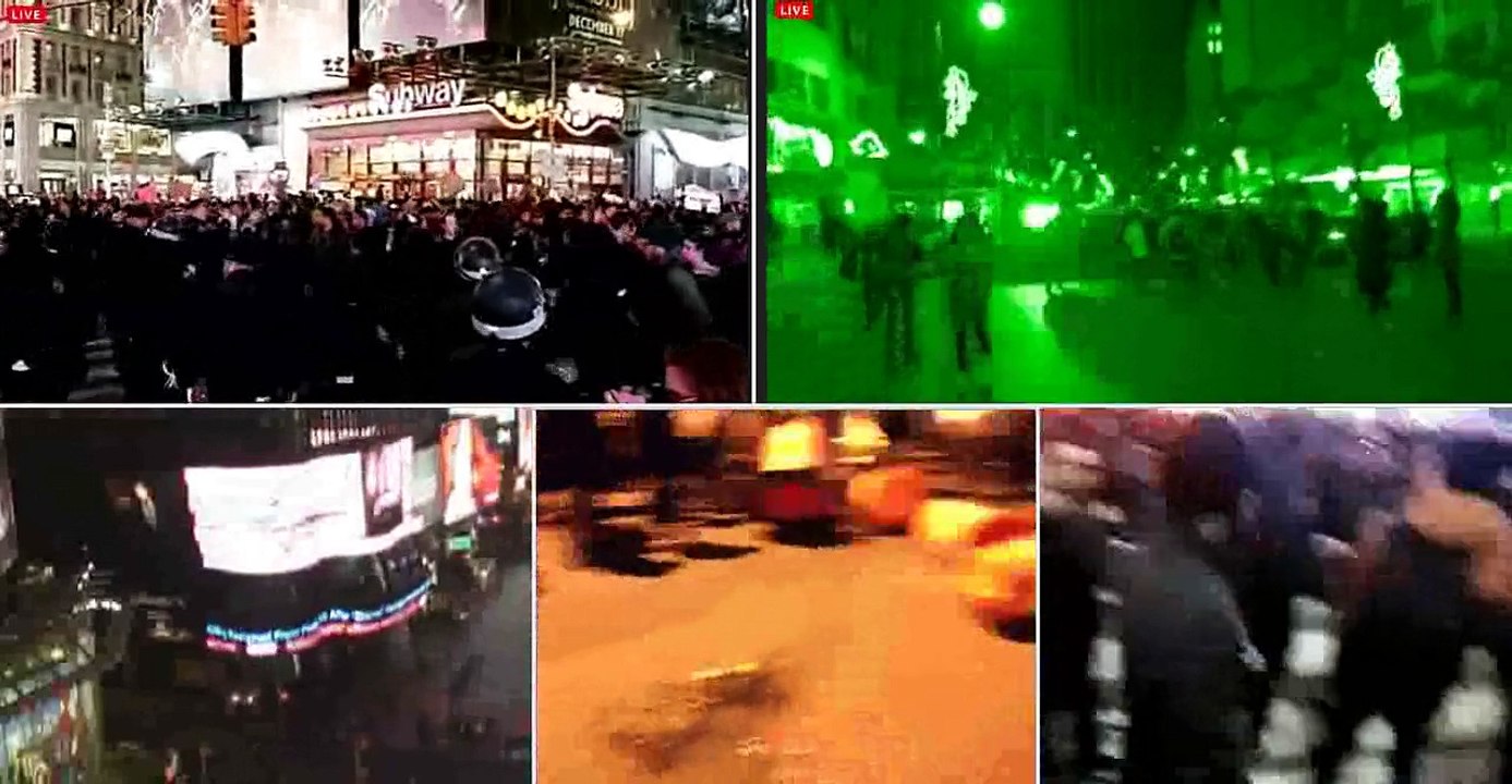 NY Protest Time Square