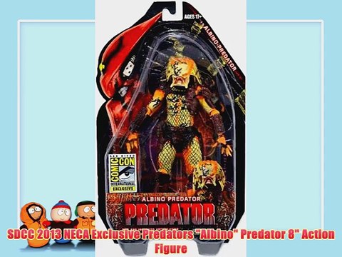 SDCC 2013 NECA Exclusive Predators Albino Predator 8 Action Figure - Holiday Gift Guide