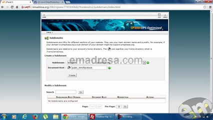 Sub Domain Cpanel Urdu Tutorials by emadresa.com-HD