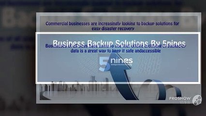 Business Backup Solutions By 5nines