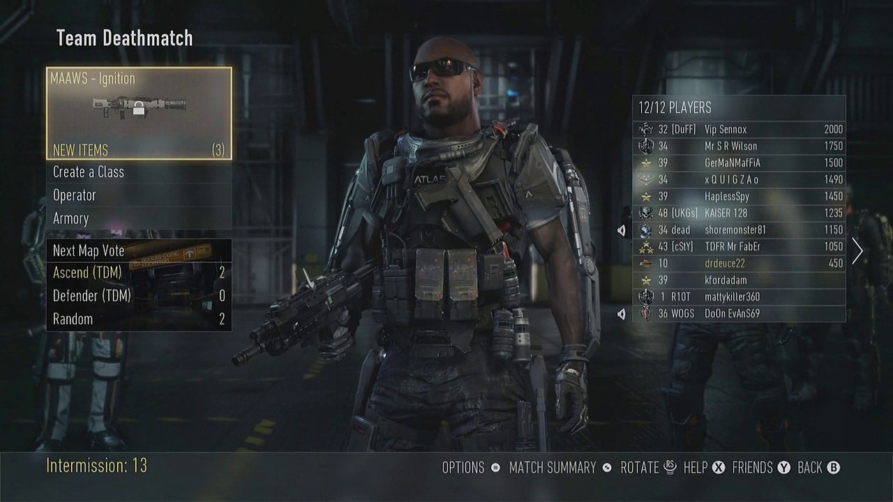 Call Of Duty Advanced Warfare: Team Deathmatch Day #2(Xbox One)