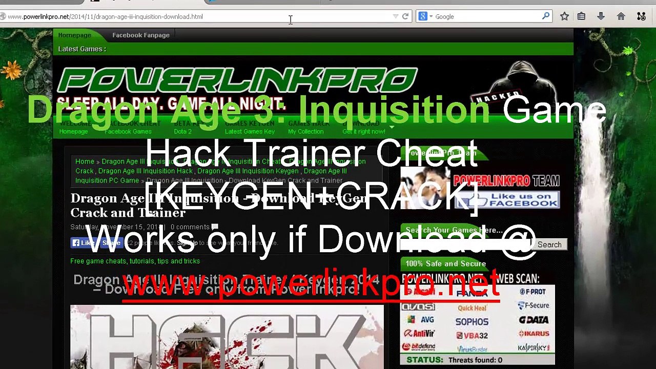 Dragon Age 3 Inquisition Full Game Keygen Crack [PC,XBOX,PS3]