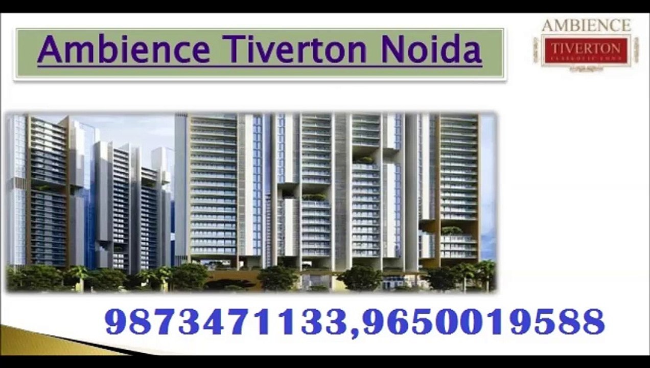 B00King @965OO19588 Ambience Noida Sector 50 Tiverton - Noida-Price 9000
