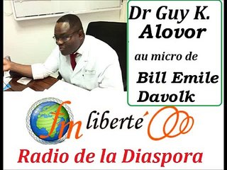 Dr Guy Alovor La théorie du complot du virus d'Ebola contre les Noirs n'est pas à exclure