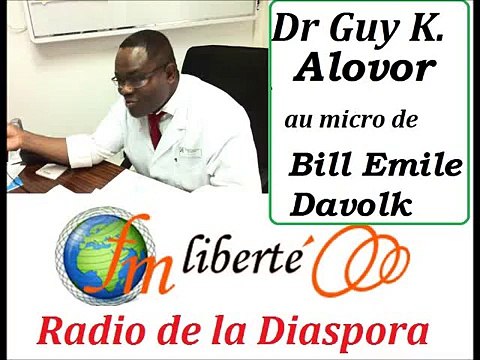 Dr Guy Alovor La théorie du complot du virus d'Ebola contre les Noirs n'est pas à exclure
