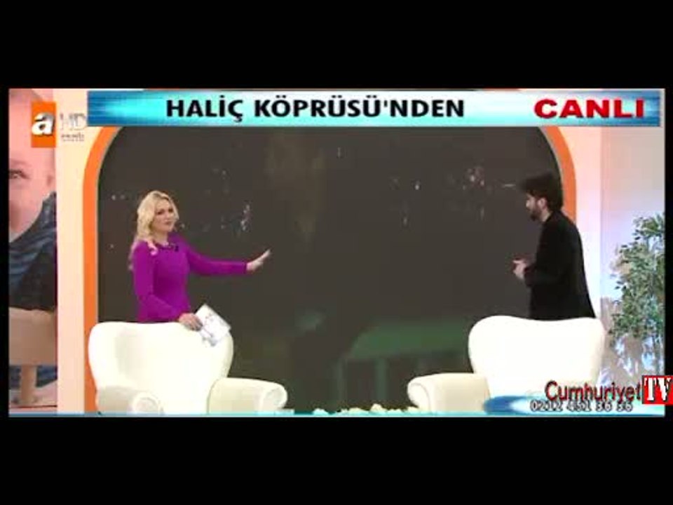 Zahide Yetiş'in programında intihar etmek isteyen adamla canlı yayın bağlantısı
