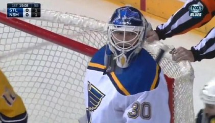 Brodeur Allows 4 Goals in Blues' Debut