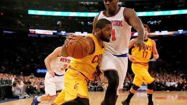 Kyrie Irving's 37 Lifts Cavs Past Knicks