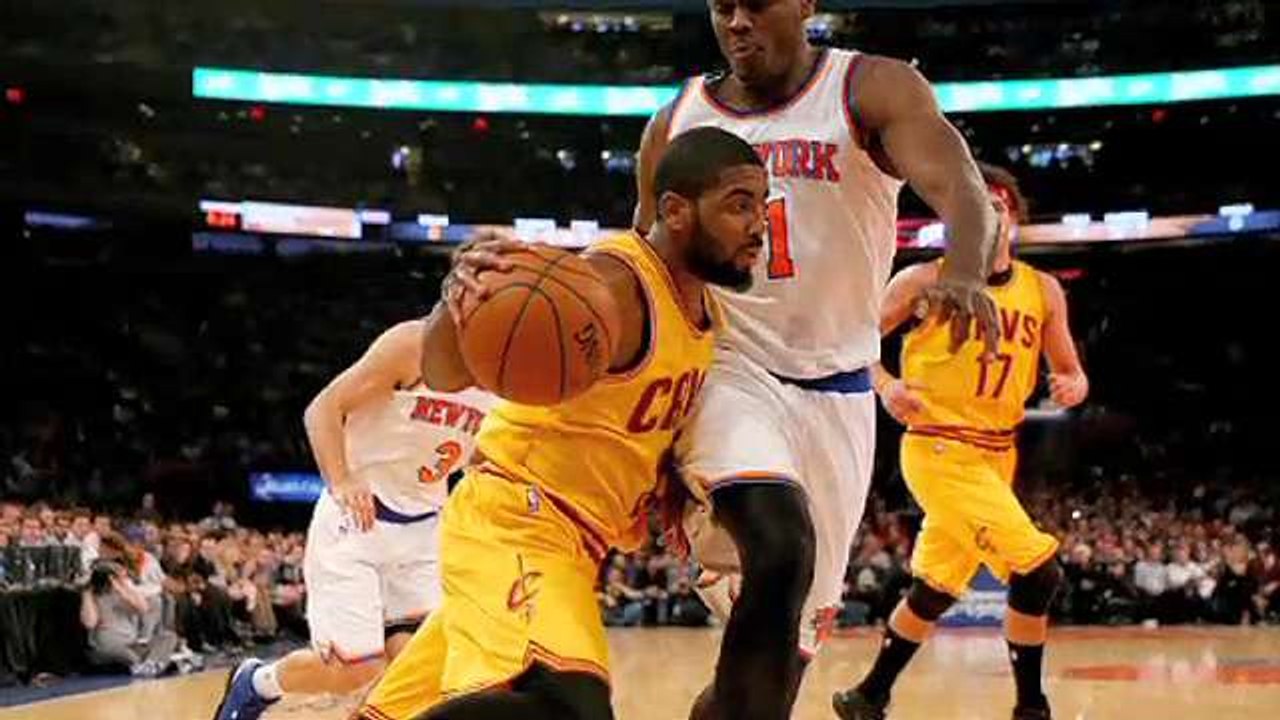 Kyrie Irving's 37 Lifts Cavs Past Knicks