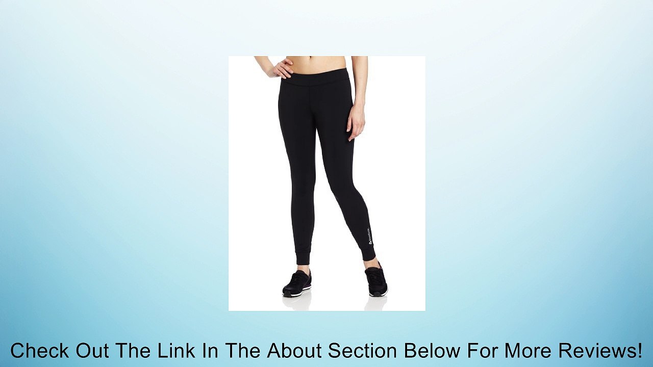 Reebok Women's Power Legging, Black, Small Review