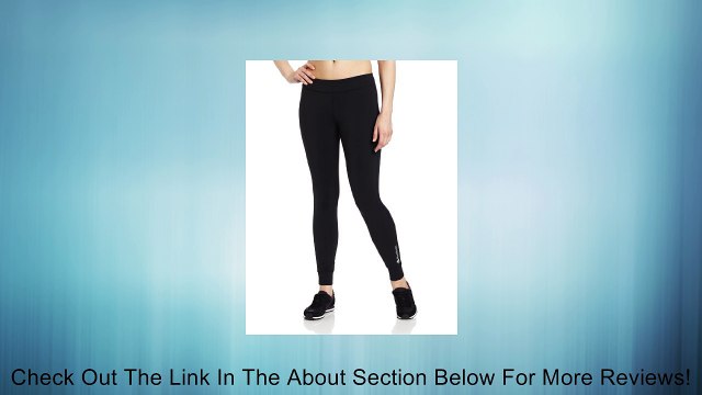 Reebok Women's Power Legging, Black, Small Review