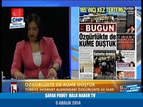 ŞAFAK PAVEY HALK HABER TV 05/12/2014
