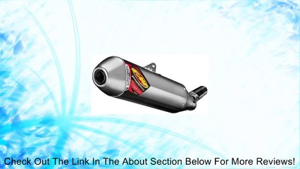 FMF Racing PowerCore 4 Hexagonal Slip-On , Color: Natural, Material: Aluminum 041489 Review