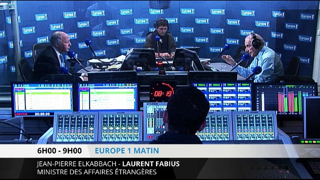 Laurent Fabius : "déjà 10 millions de gens déplacés en Syrie"