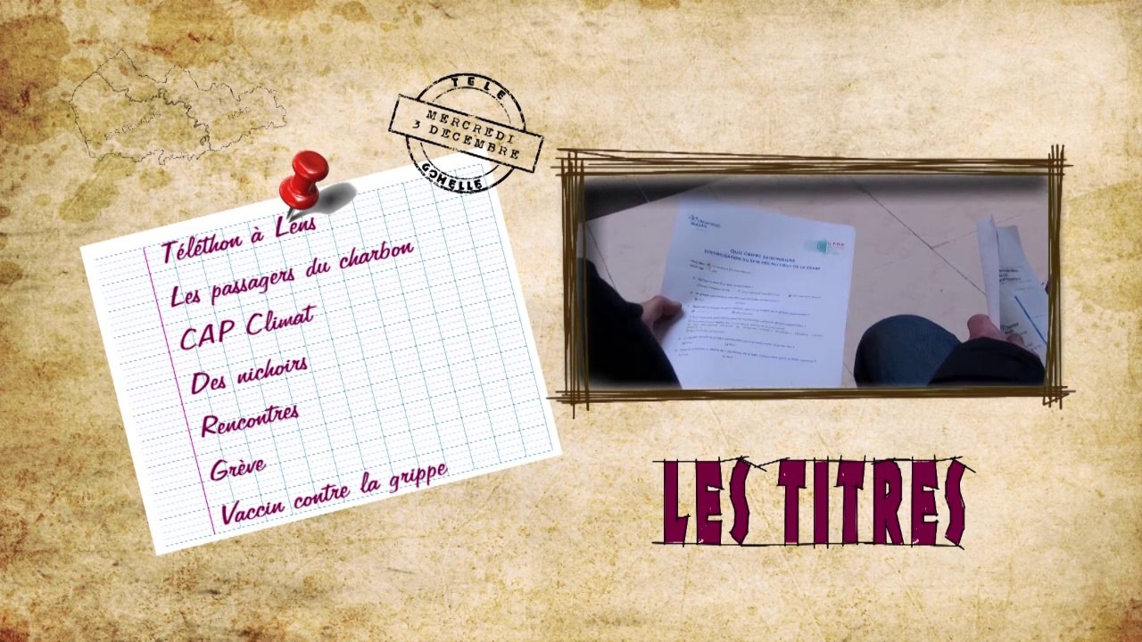 Journal du mercredi 3 décembre