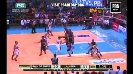 Alaska Aces VS Rain or Shine Elasto Painters [2nd QUARTER] - December 5, 2014 GAME REPLAY