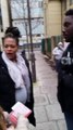Best smack-down of anti-abortion protesters ever : Pregnant woman blasts anti-abortion protesters outside a clinic in London