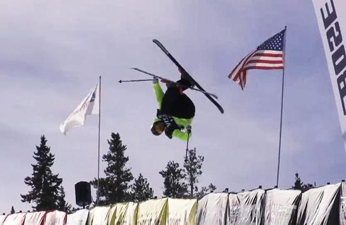 Coupe du monde de ski halfpipe 2015  Le run de qualification de Kevin Rolland