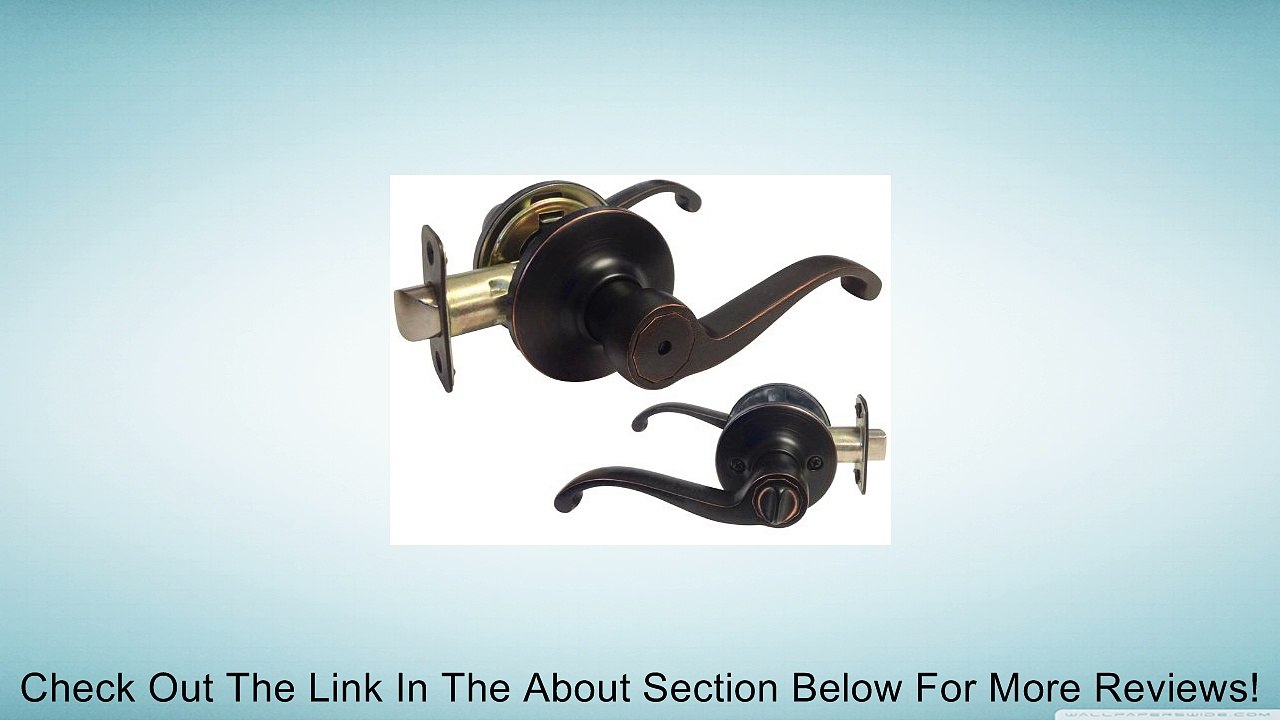 Dark Oil Rubbed Bronze Privacy Door Lever (Bed and Bath) 835DBR Review