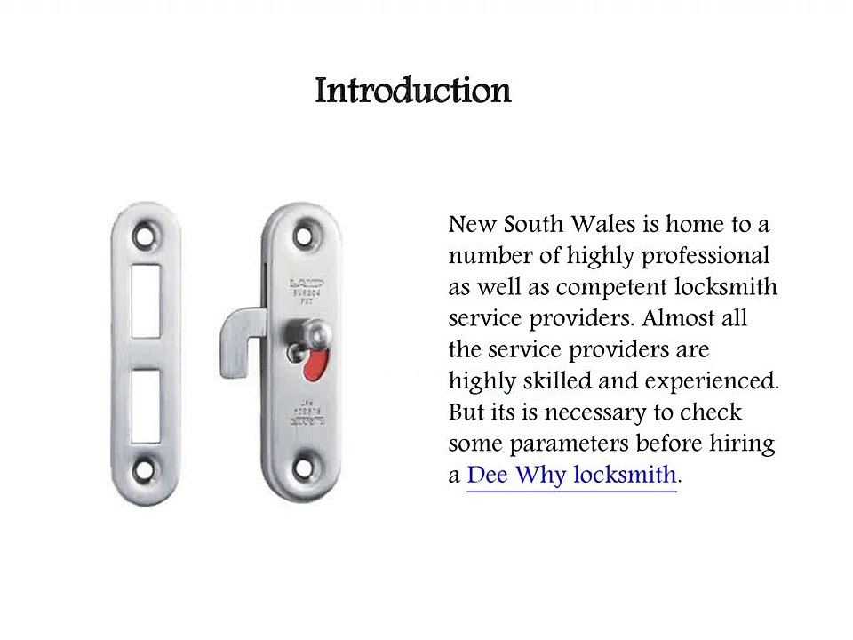 Things To Be Considered Before Hiring a Locksmith