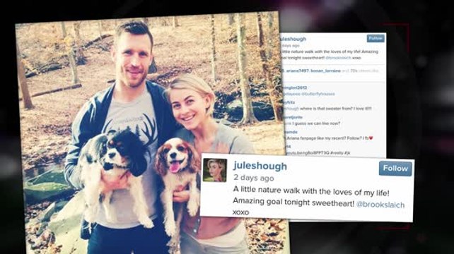 Julianne Hough dit que Brooks Laich est l'homme de sa vie