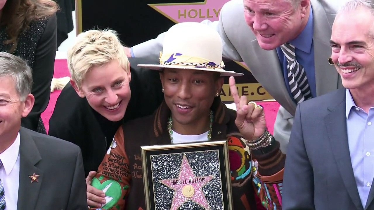 Happy: Pharrell Williams bekommt Walk of Fame