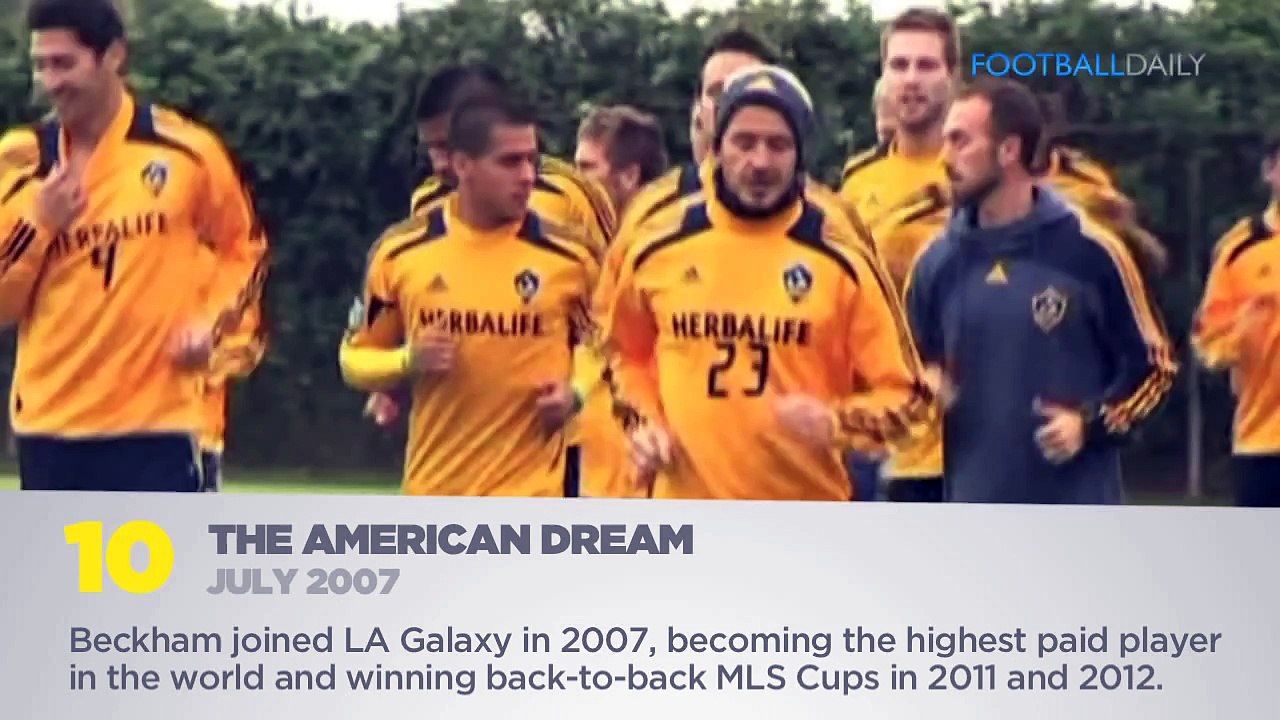 10 Unforgettable David Beckham Moments