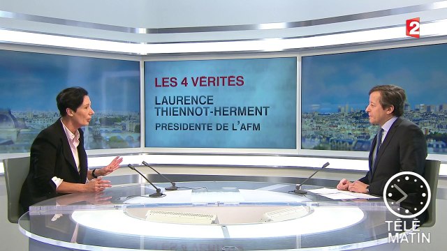 Les 4 vérités : Laurence Tiennot-Herment, présidente de l'AFM-Téléthon, appelle les Français au don