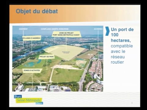 PSMO - 20/11/2014 - 3. Présentation du projet PSMO par Ports de Paris