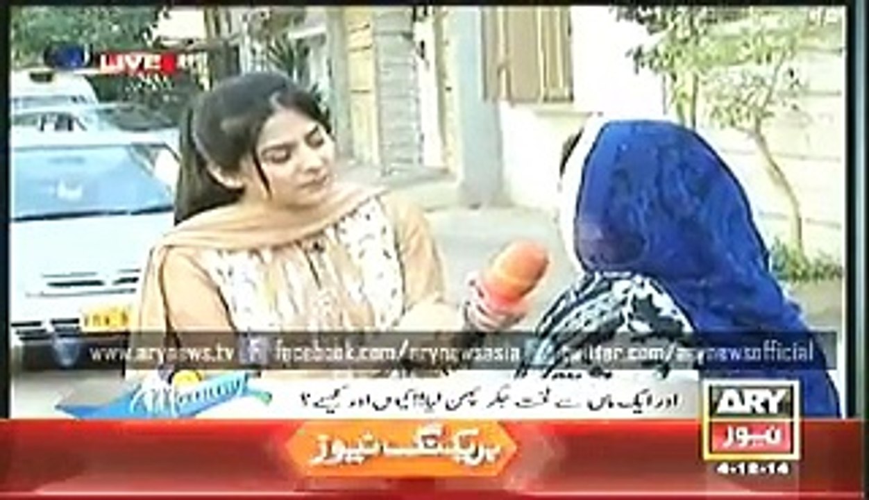 Dr.Moiz Hussain on Ary News 4th December 2014