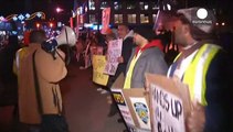 احتجاجات في نيويورك  ضد عنف الشرطة