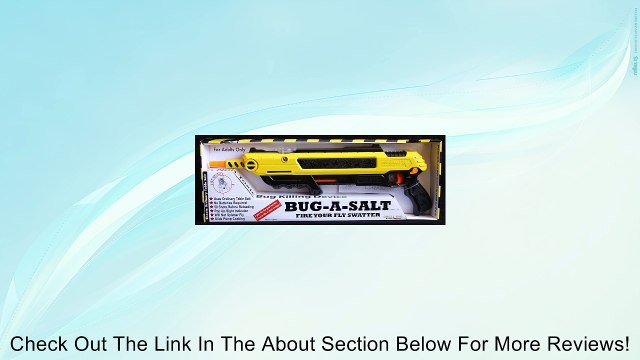 BUG-A-SALT Fire Your Fly Swatter: The Original Salt Gun Review