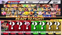 Luigi VS Little Mac In A Super Smash Bros. For Wii U Match / Battle / Fight