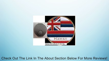 Hawaii Golf Ball Marker w/ Silver Hat Clip Review
