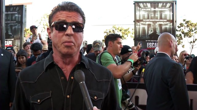 ESCAPE PLAN Sylvester Stallone Interview