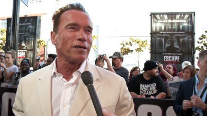 ESCAPE PLAN Arnold Schwarzenegger Interview