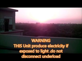 pakistan 1st tracker solar panel . more efficient solar