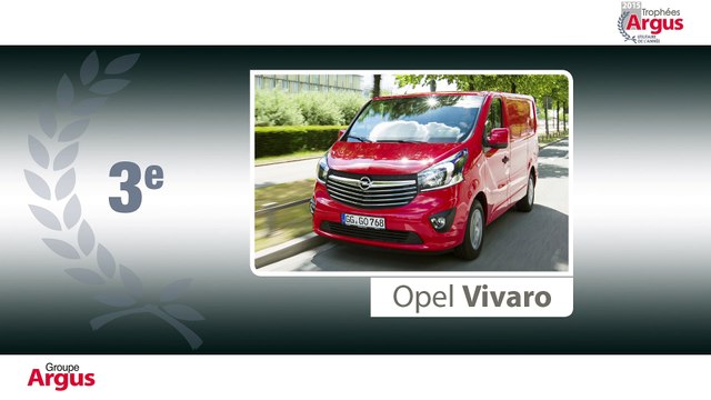 Trophées Argus 2015 : prix de l'Utilitaire de l'année