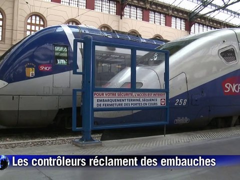 SNCF: la plupart des trains roulent malgré une grève suivie des contrôleurs