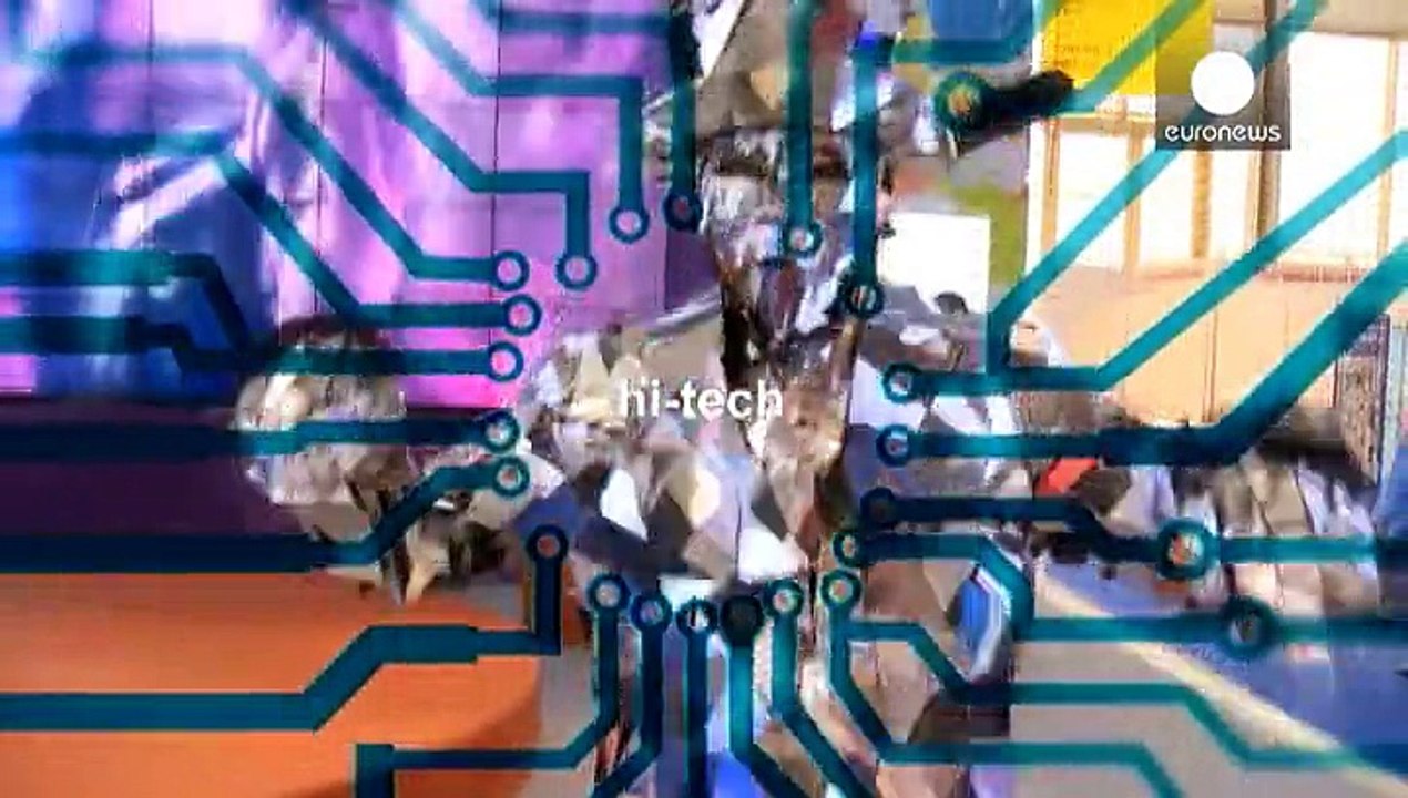 Neueste Technik auf der Bakutel in Aserbaidschan