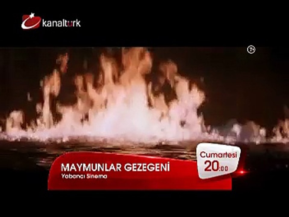 "MAYMUNLAR GEZEGENİ" 6 Aralık Cumartesi akşamı saat 20.00'de Kanaltürk Sinema Kuşağında!