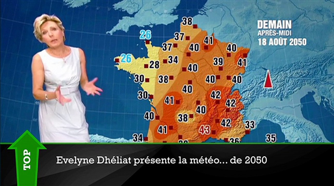 Top/Flop : Sarkozy nomme Wauquiez et NKM au sommet de l'UMP, Evelyne Dhéliat présente la météo de 2050