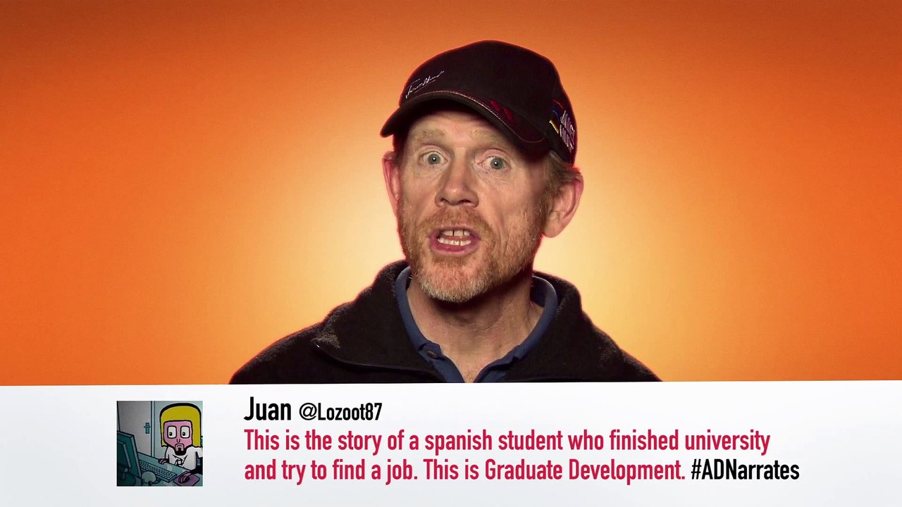 Arrested Development - #ADNarrates - Ron Howard Narrates Juan's Tweet