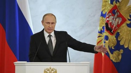 Putin defends foreign policy in state address