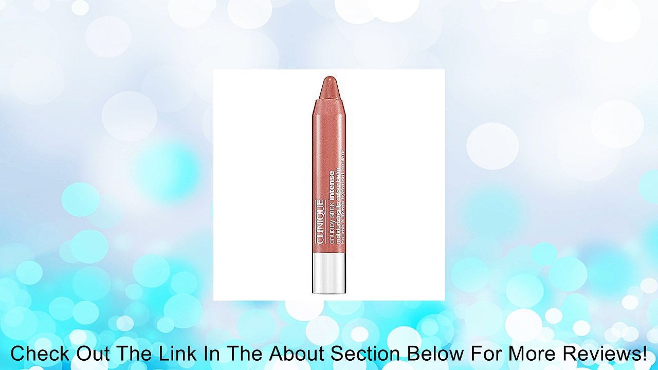 Clinique Chubby Stick Intense Moisturizing Lip Colour Balm 01 Curviest Caramel 0.1 oz Review