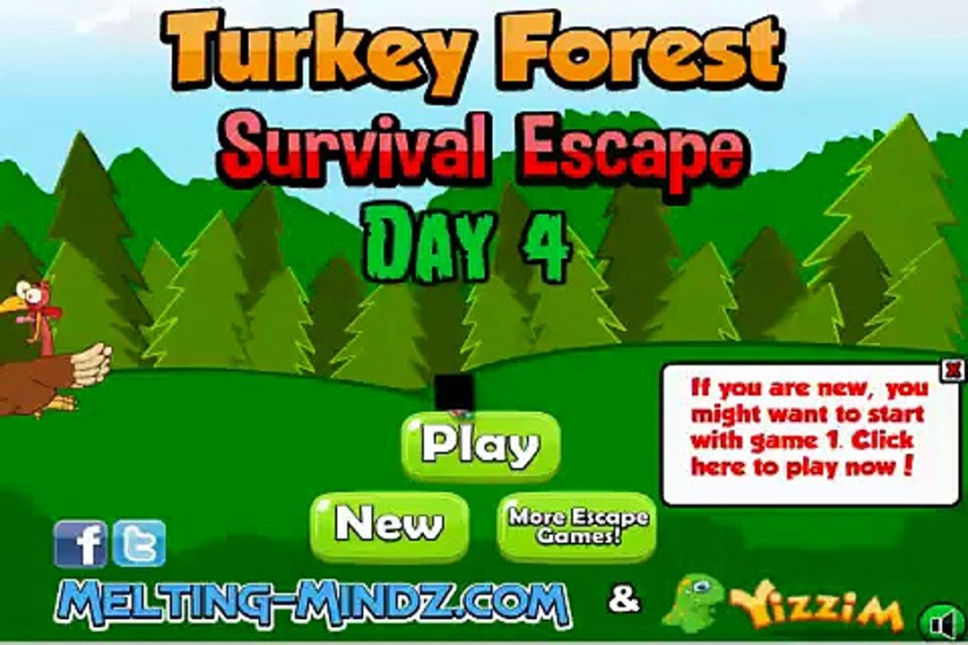 Turkey Forest Survival Escape Day 4 Walkthrough