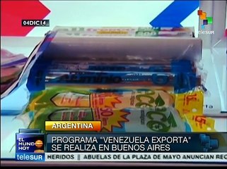 Argentina recibe por primera vez al evento "Venezuela Exporta"