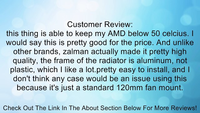 Zalman Ultimate Liquid CPU Cooler for Intel LGA 2011/1155/1156/1366 and AMD Socket FM2/FM1/AM3+/AM3/AM2+/AM2 LQ-315 Review