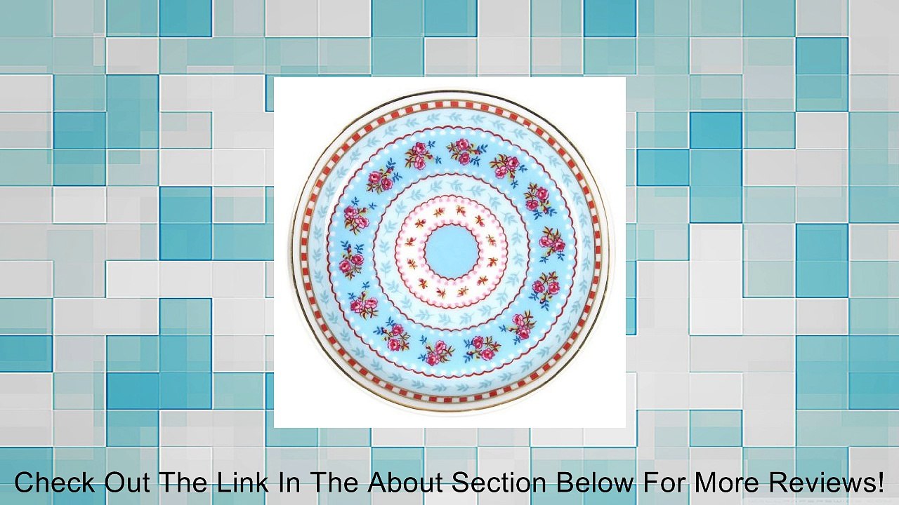 Tea tip blue - 4" diameter Review