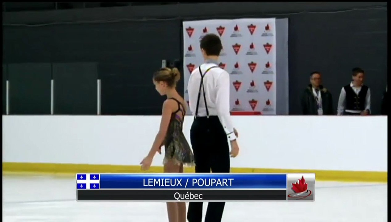 Lemieux / Poupart - Pre-Novice Free Dance (REPLAY)